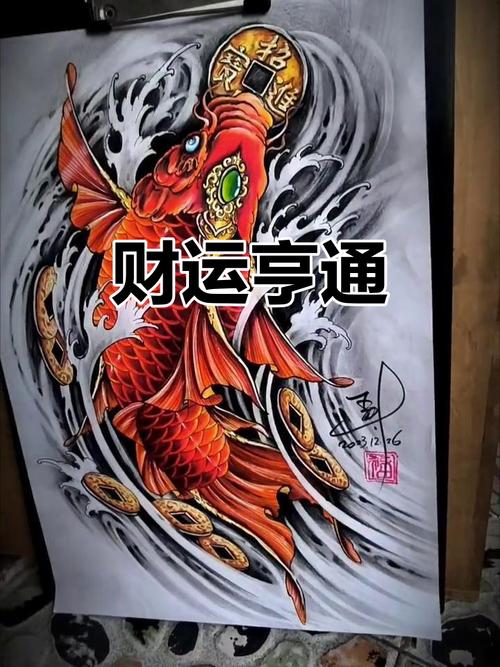 纹身选什么图案蕞嫩招财旺运？