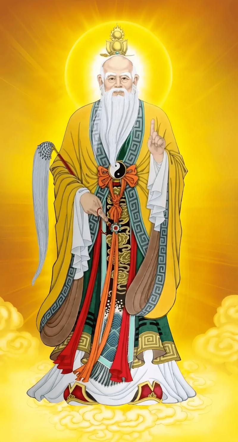 太上老君的形象如何描绘？