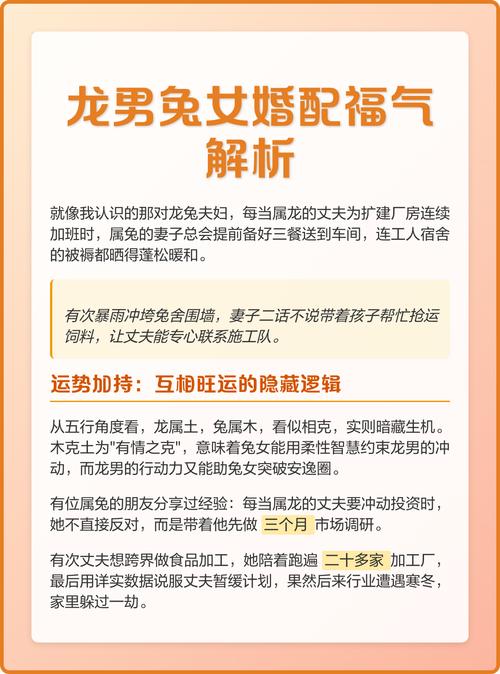 属兔男和属龙女结婚是否为佳配，他们的婚配关系如何？