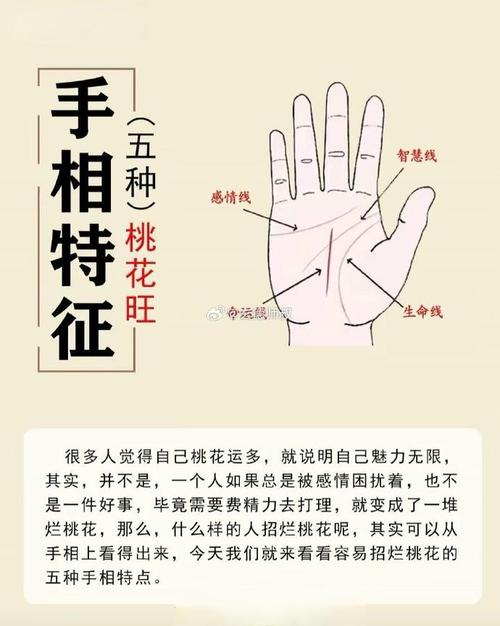 手相中多条桃花纹代表什么含义？