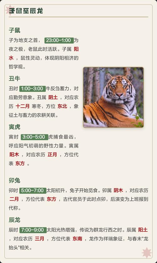 十二地支分别对应哪些生肖？