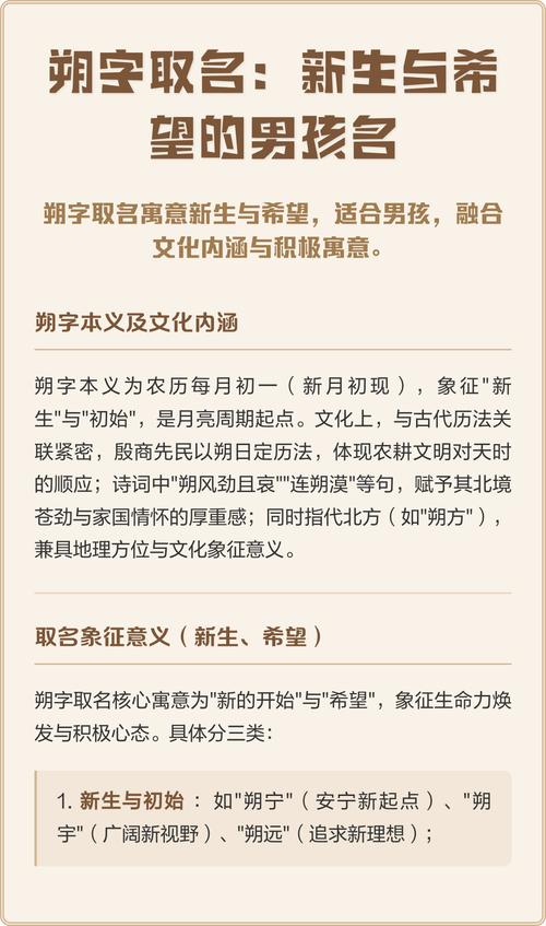 朔字作为名字的寓意是什么其深层含义和象征意义有哪些？