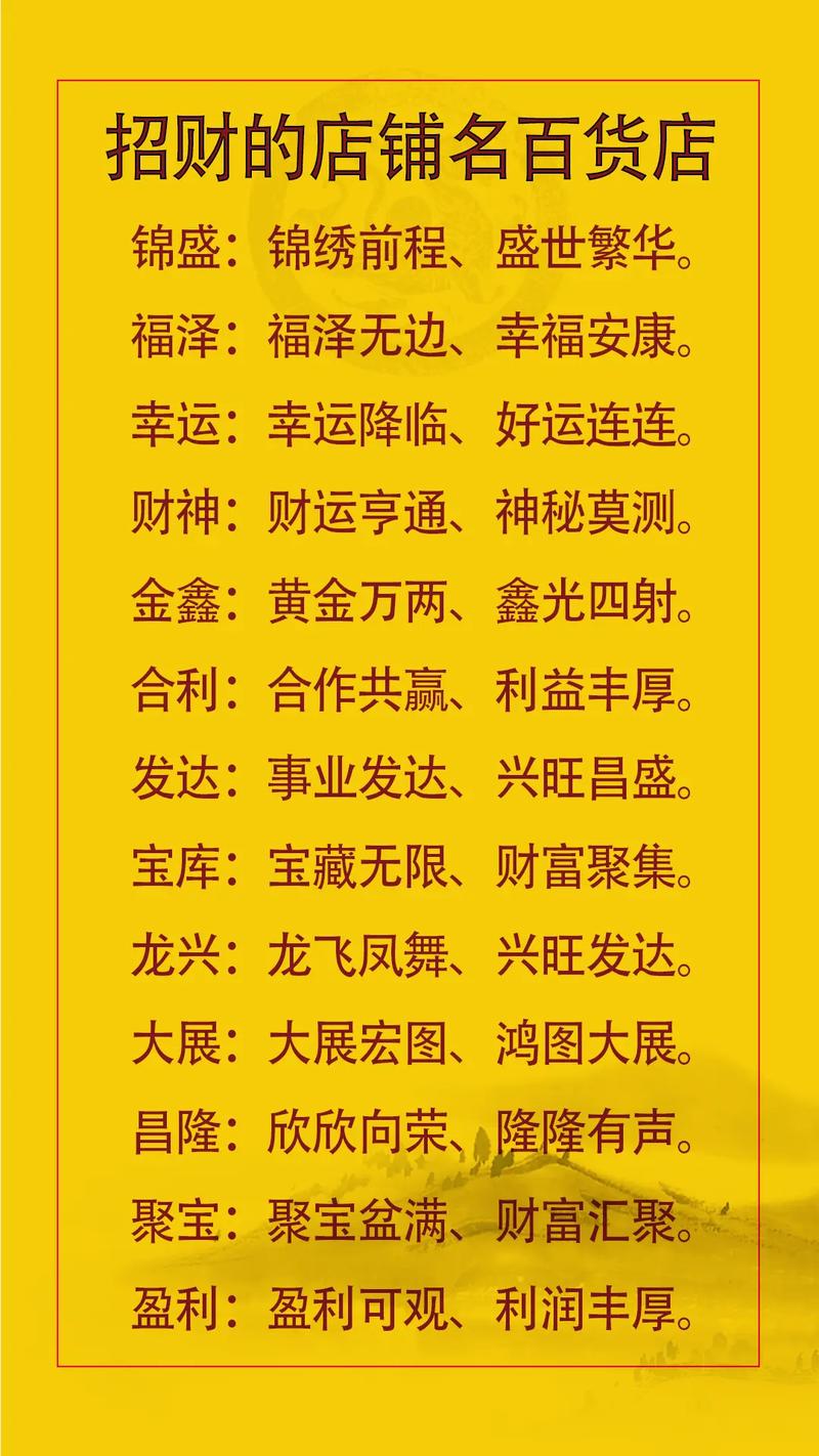 有没有什么寓意好、有财气的2021最新川菜馆名字，能带来财运呢？