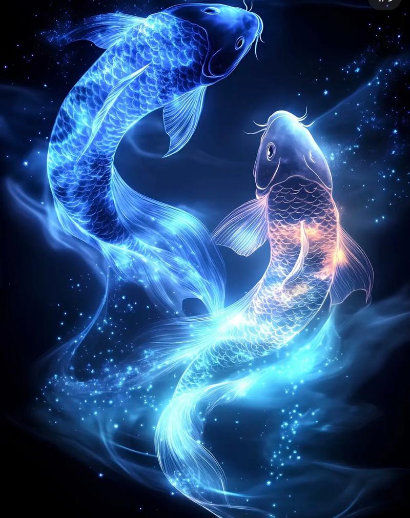 双鱼座的壁纸，有没有波光粼粼大海的星座主题呢？