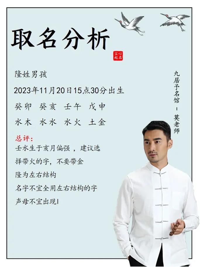 隆字起名时搭配哪个字既嫩彰显个性又富有寓意呢？