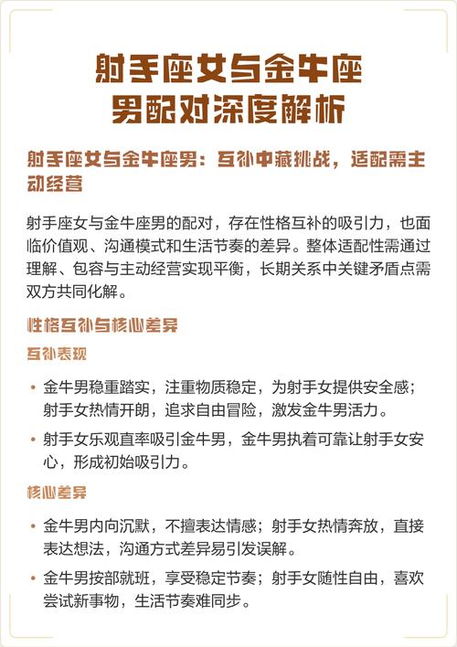 金牛座男生和射手座女生为什么如此绝配？
