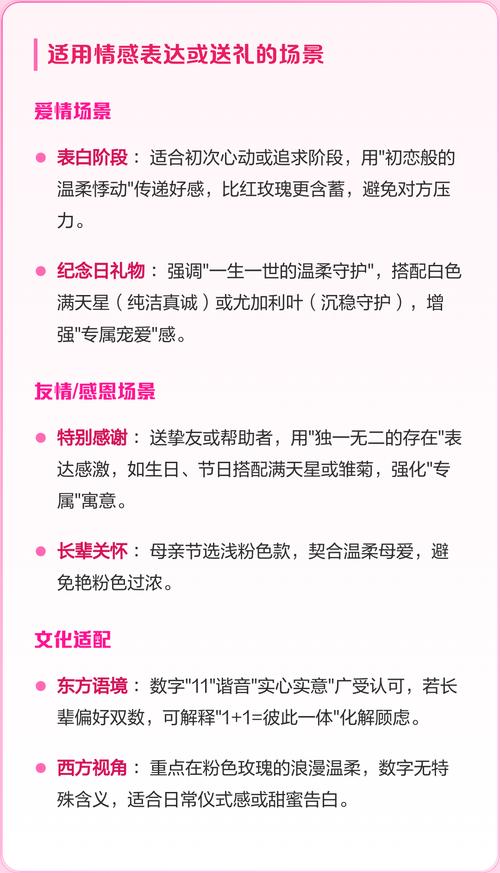 粉色玫瑰11朵代表什么寓意和花语？
