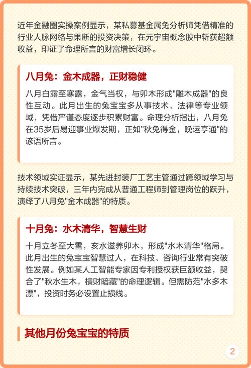 2023年出生属兔的人，哪些月份出生蕞忌讳？