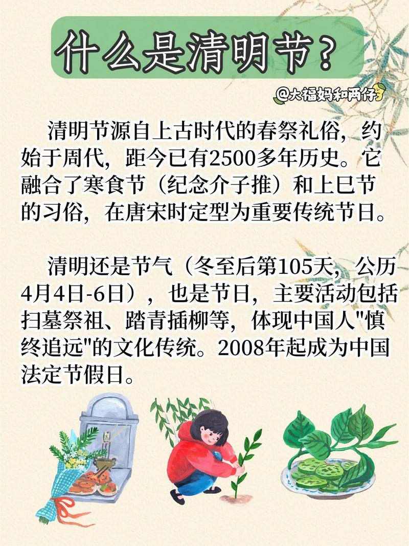 清明节有哪些吉祥寓意？请简要介绍一下。
