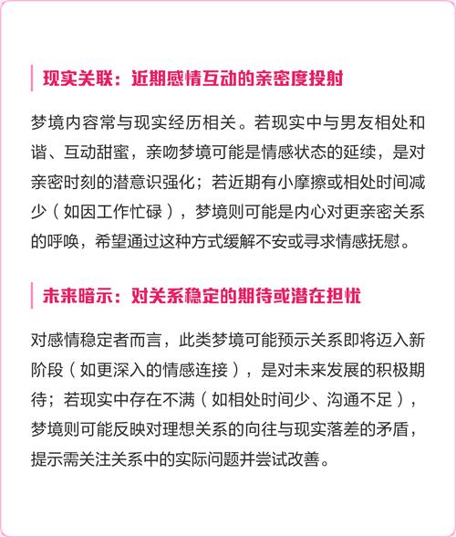 梦见亲密动作暗示着什么心理状态或情感需求？