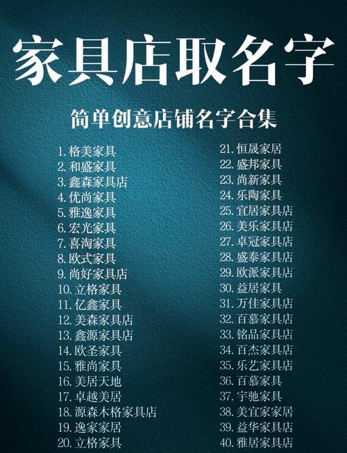 有没有好听又大气的家居工作室名字推荐？