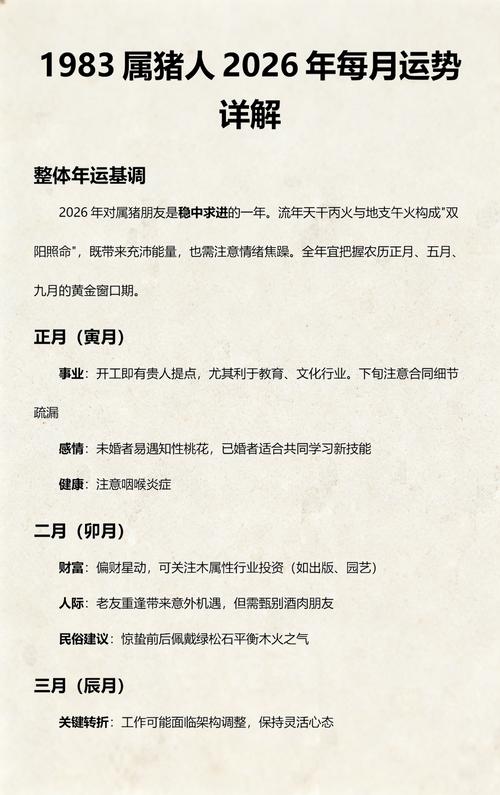 1983年属猪2022年运势如何？运势及运程详解？