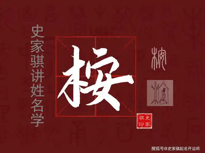 桉字起名寓意着什么能否解释一下桉字在名字中的深层含义？