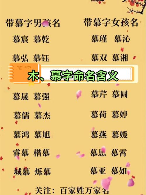 慕字取名寓意深层含义是什么？