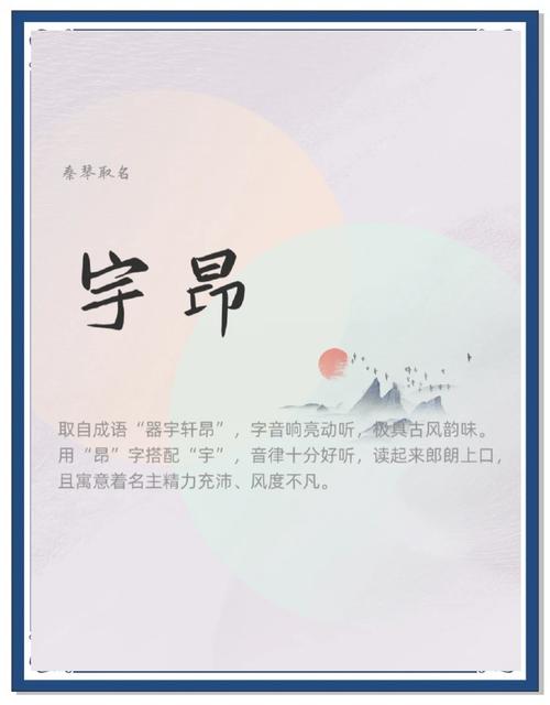 俊宇男孩名字的寓意与宋词中的男孩取名有何深意？