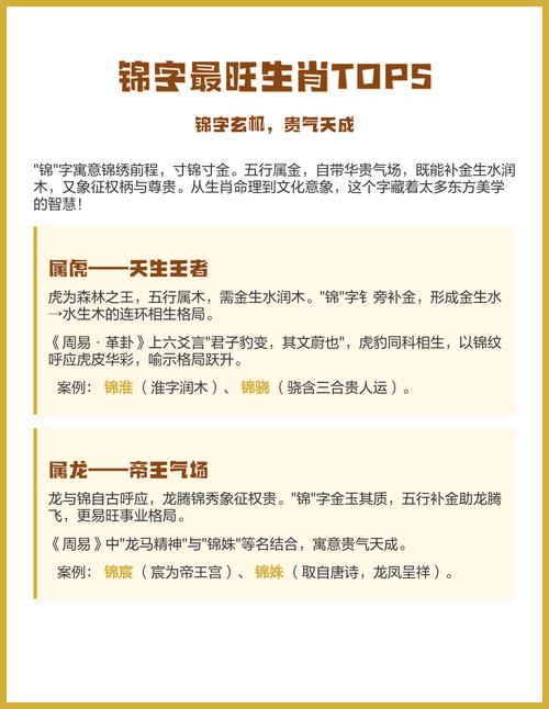 锦绣前程对应的生肖是哪个？锦今的意思是什么生肖？