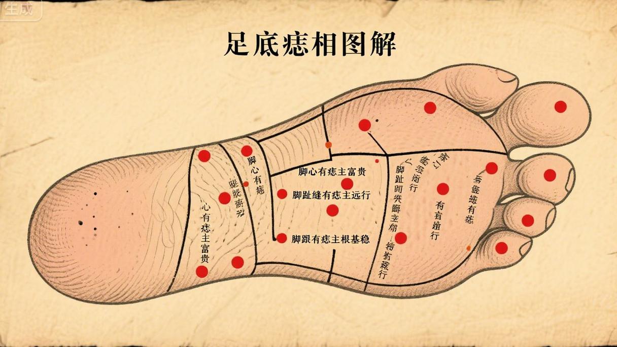 脚踩两星痣相是什么命？详解脚踏二星痣相的命理含义？
