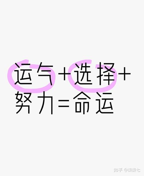 我需要付出多少运气（能力、运气、付出）才能成功？