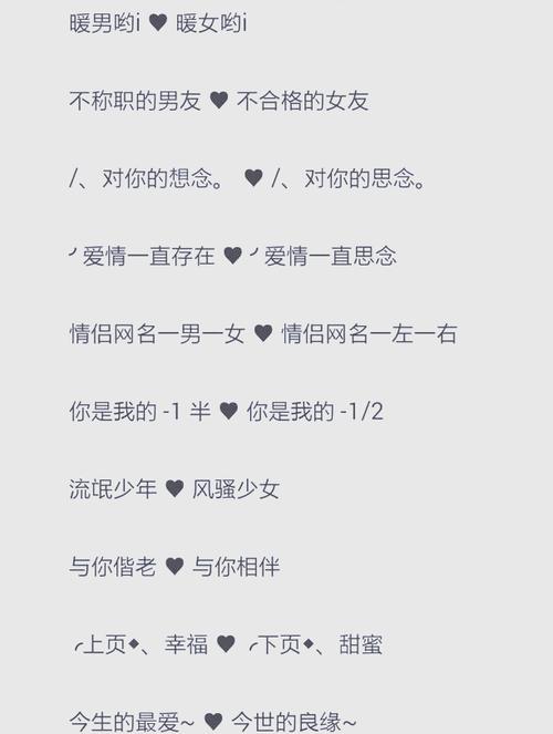 2026年情侣网名寓意好，如何为长尾关键词？