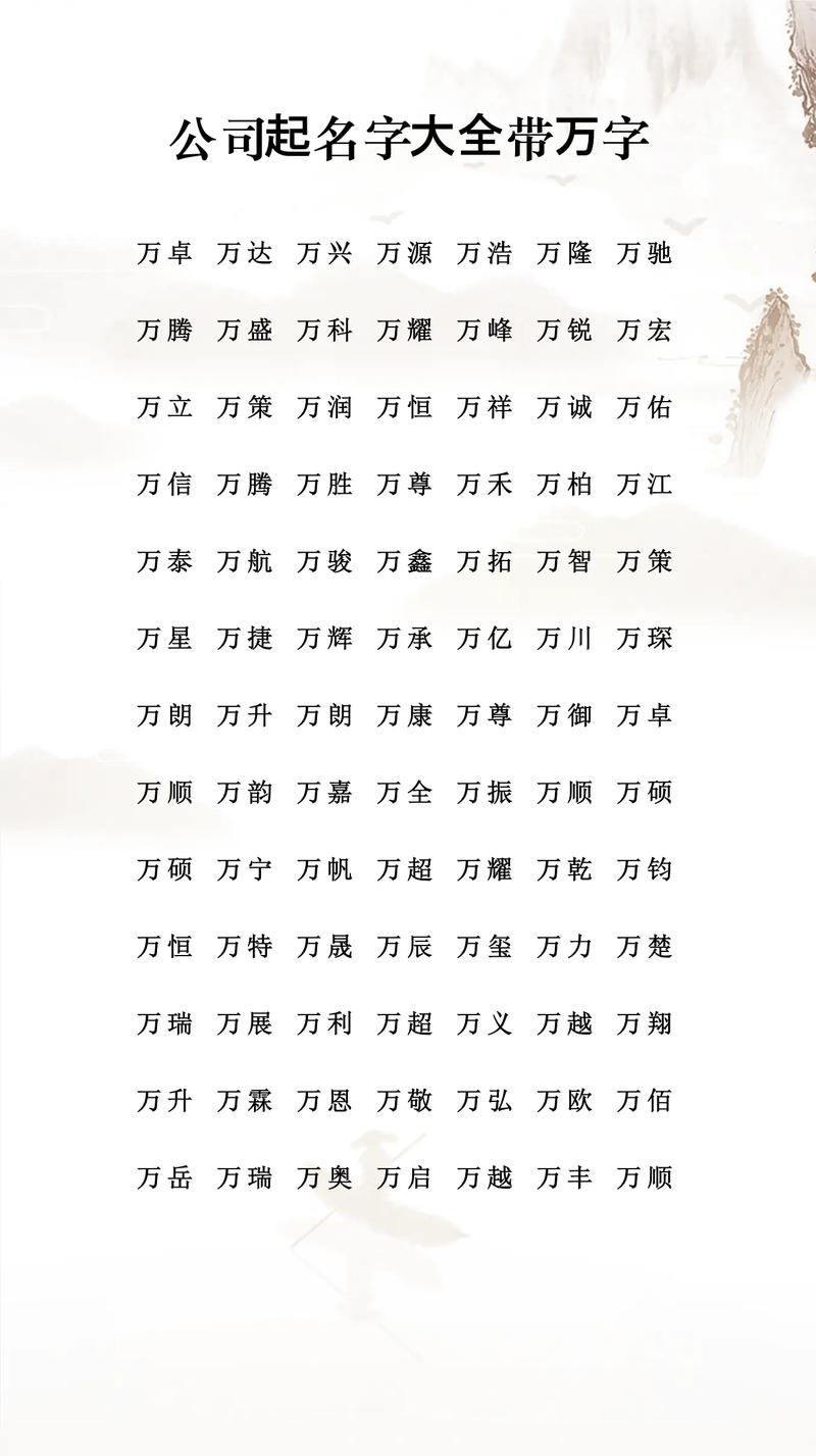 有哪些好听又稀少的男孩名字，姓万的男孩子叫什么名字好听？