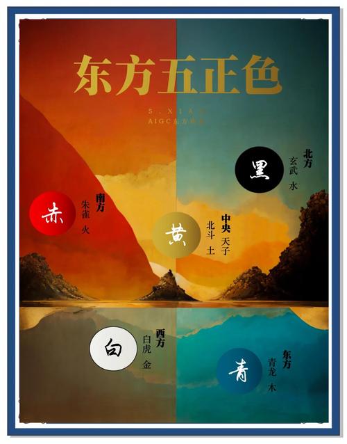 橙色五行属性究竟对应哪种颜色？五行颜色归属问题详解。