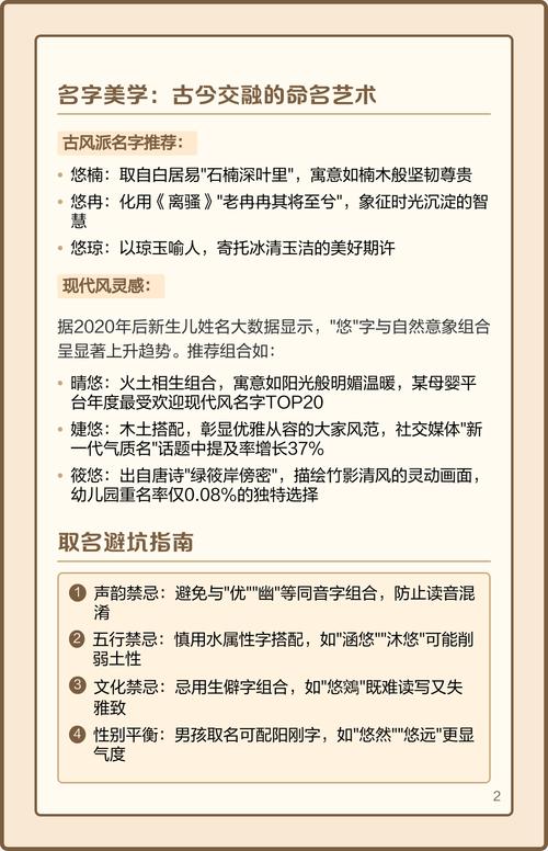悠字五行属什么？悠字取名有何寓意和深层含义？