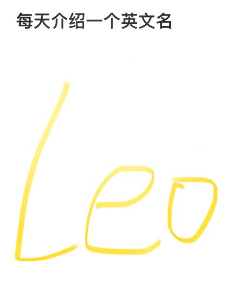 Leo在情侣间有什么特殊含义？这个词汇在恋爱关系中有何特殊象征？