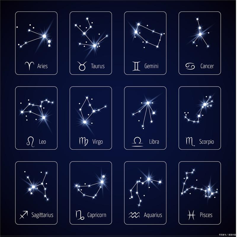 十二星座标志具体长什么样子？十二星座符号是什么样的？