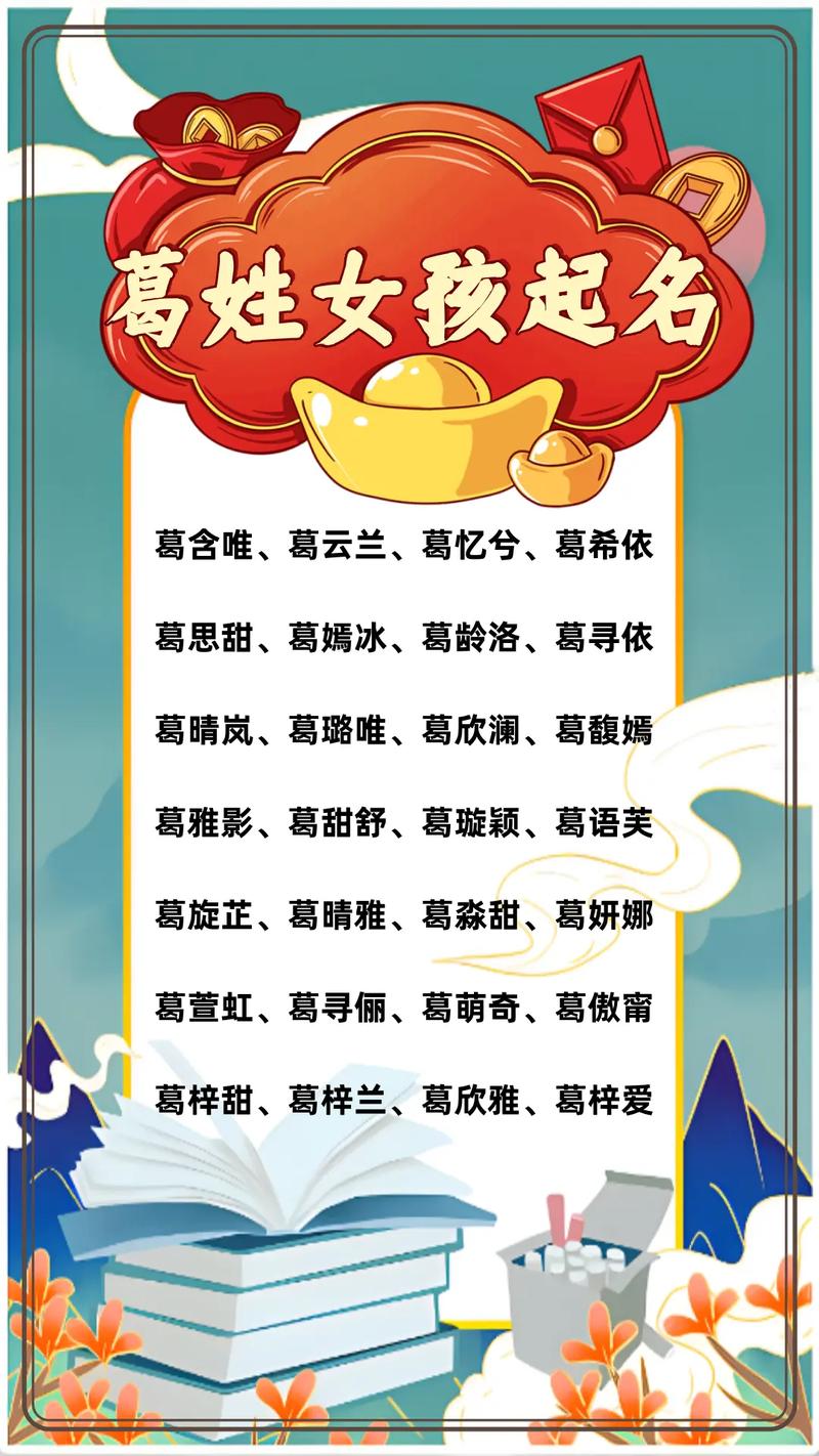 鸡年出生的葛姓女宝宝取什么名字既吉祥又好听？