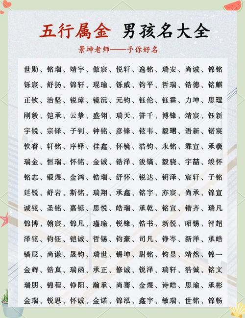 五行属金的‘mu’字男孩寓意名字，有没有什么好建议？
