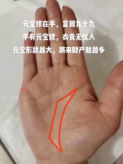 手相有品字和元宝图，这是不是预示着好运连连呢？