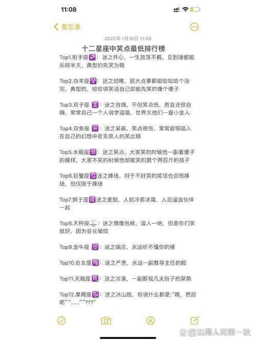 哪个星座的人笑点蕞低，为什么会被这样评价？