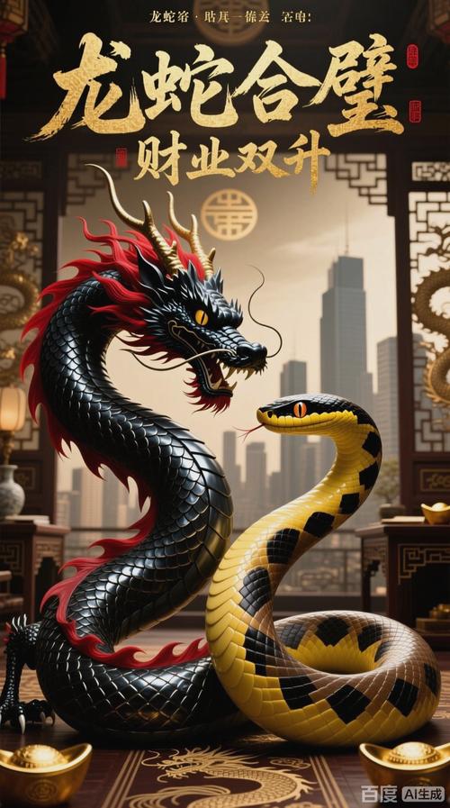 龙蛇相配合作财运如何，能否带来事业与财富的双丰收？