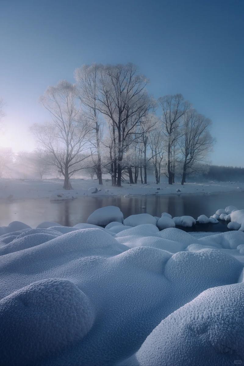恰好初雪入了眠的摄影师，您是如何捕捉到这梦幻般冬日美景的瞬间呢？