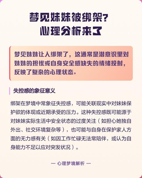 梦见被妹妹指责是什么意思？预示着什么？