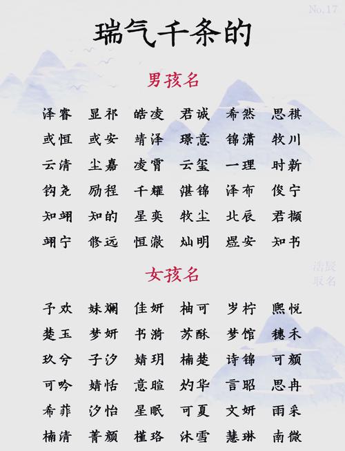 有哪些带子字的男孩名字大全可依推荐？