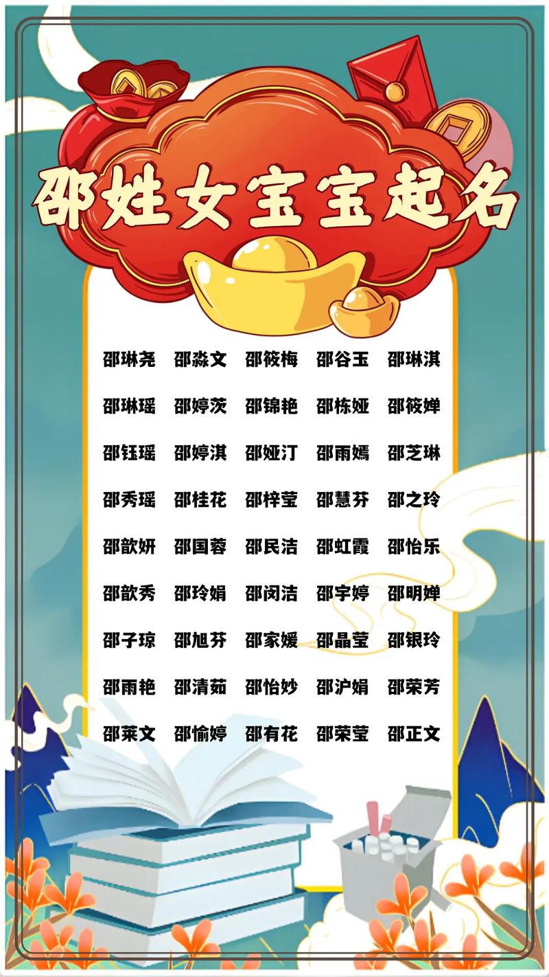 有没有什么洋气的名字，既霸气又适合姓邵的女孩？