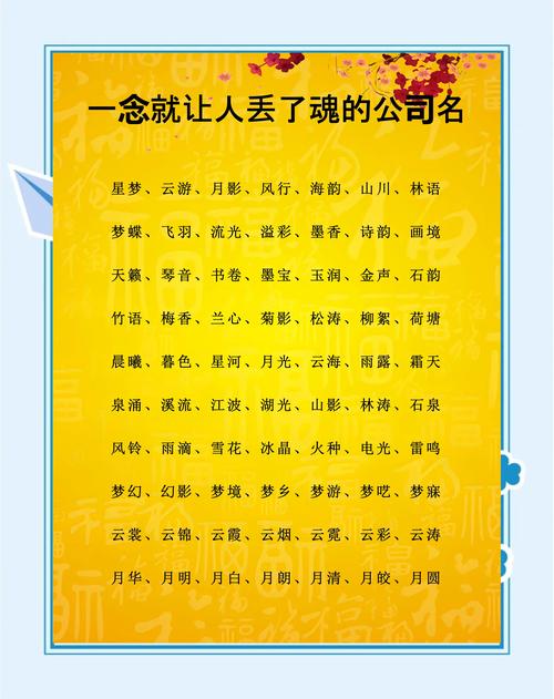有哪些好听新颖的办公室名字可以起？