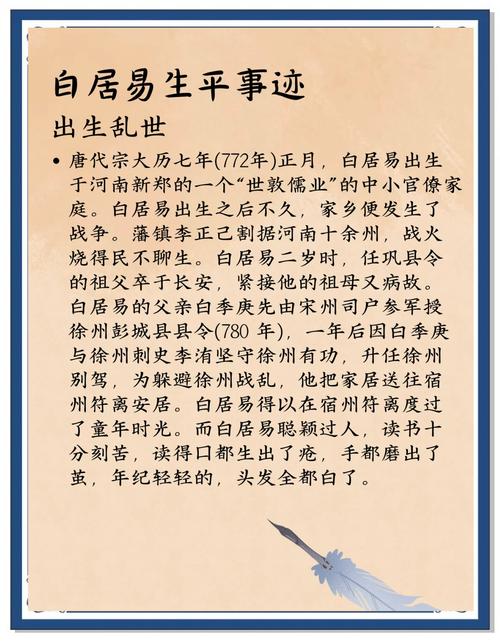 白居易名字的由来和含义是什么？