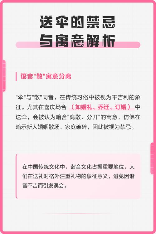 别人送伞的寓意吉利吗，有什么不好的含义吗？
