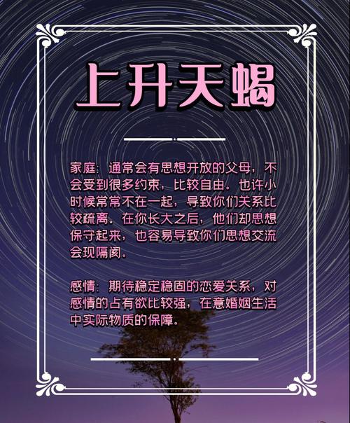 天蝎座的上升星座究竟对应哪个星座呢？
