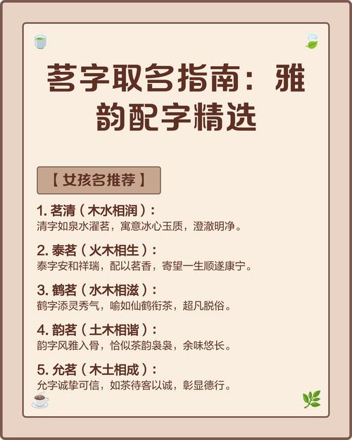 有哪些好听寓意好的带茗字的男孩名字，既洋气又独特？