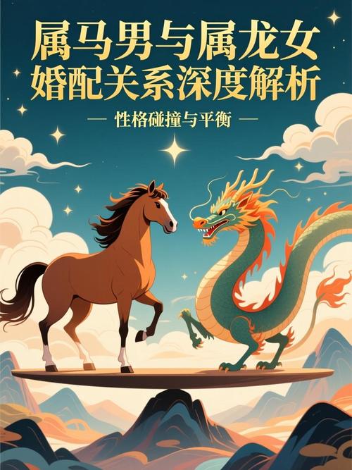 属龙男性与属马女性结婚，他们的婚姻是否般配和谐？