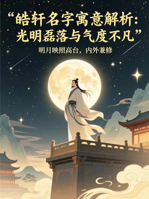 皓轩名字的含义和来历分别是什么其寓意具体有哪些？