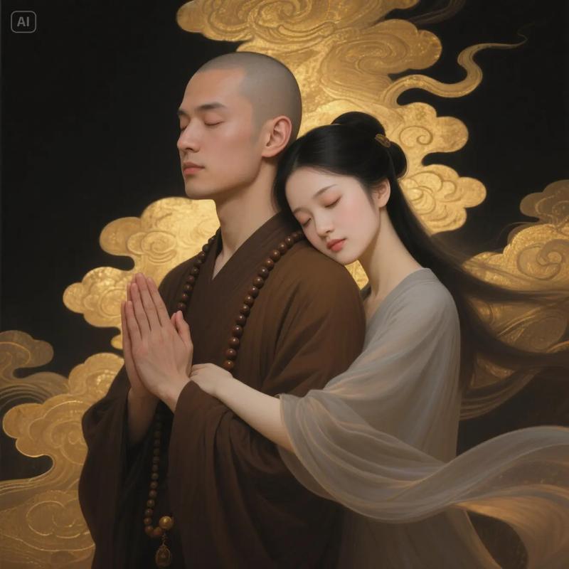 梦见被和尚搂抱，摸他头是什么吉凶预兆？