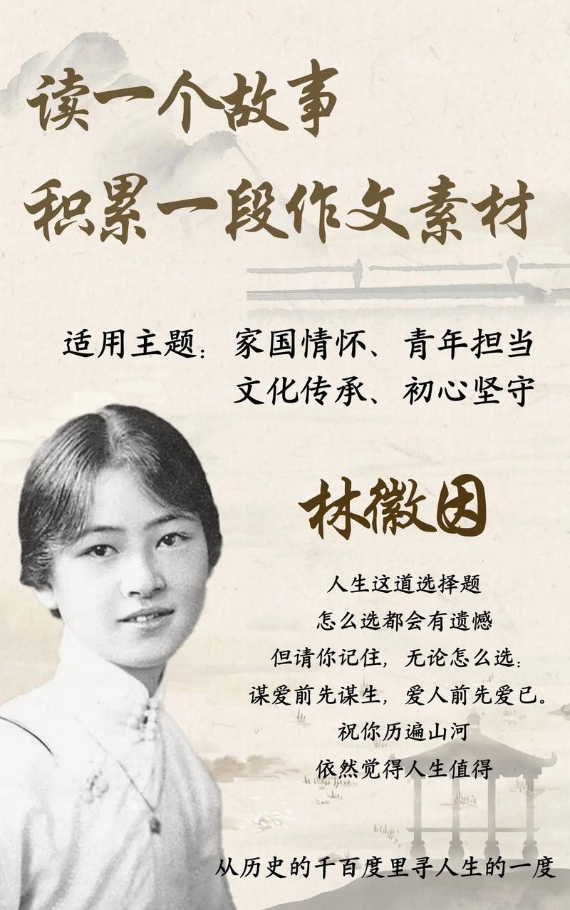 林徽因是哪一天出生的，她的诗意人生始于哪一年哪一月？