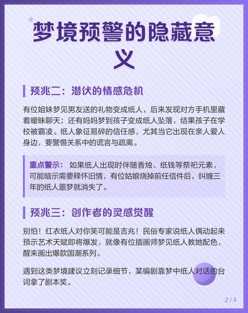 孕妇怀孕期间梦见白色纸人是什么预兆或含义？