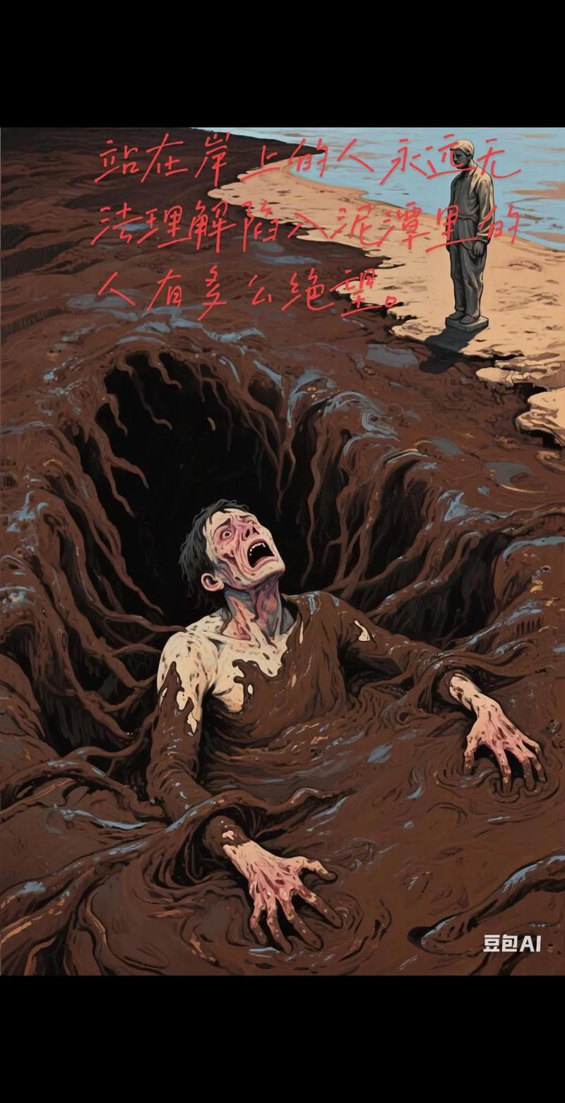 梦见自己陷入沼泽是什么预兆或心理暗示？