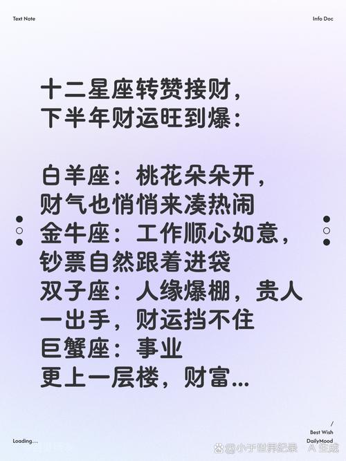 哪个星座财运最旺？十二星座财运运势解析大