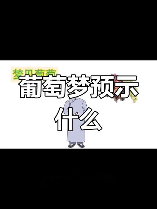 梦见摘葡萄预示着什么吉凶？